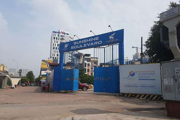 Tiền Phong. Khu đất Ao Cây Dừa (HTX Dịch vụ Hạ Ðình quản lý) đang bắt đầu triển khai xây dựng.